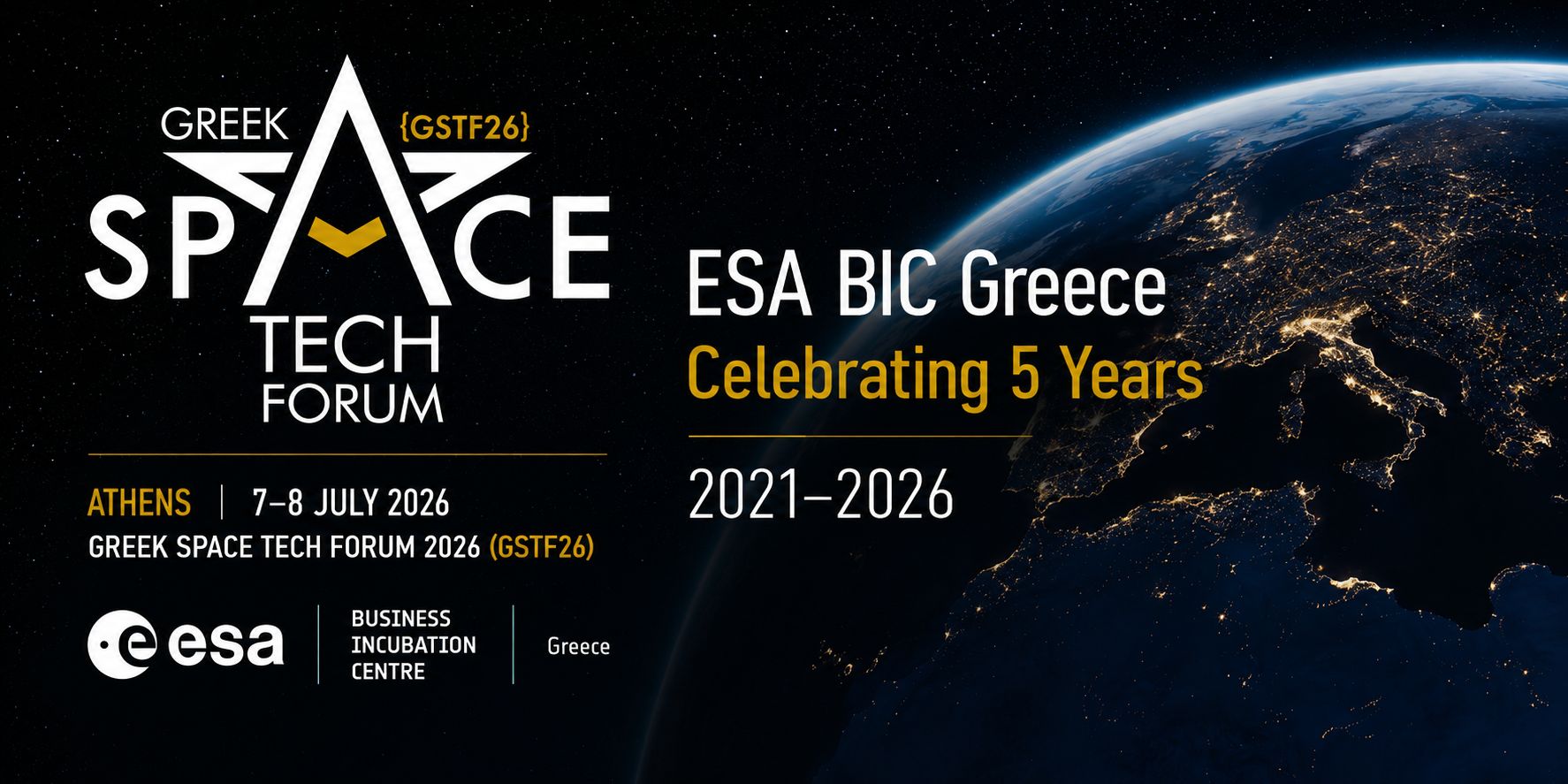 Greek Space Tech Forum 2026 and ESA BIC Greece 5 years celebration