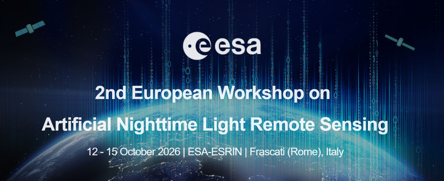 2nd European Workshop on Artificial Nighttime Light Remote Sensing